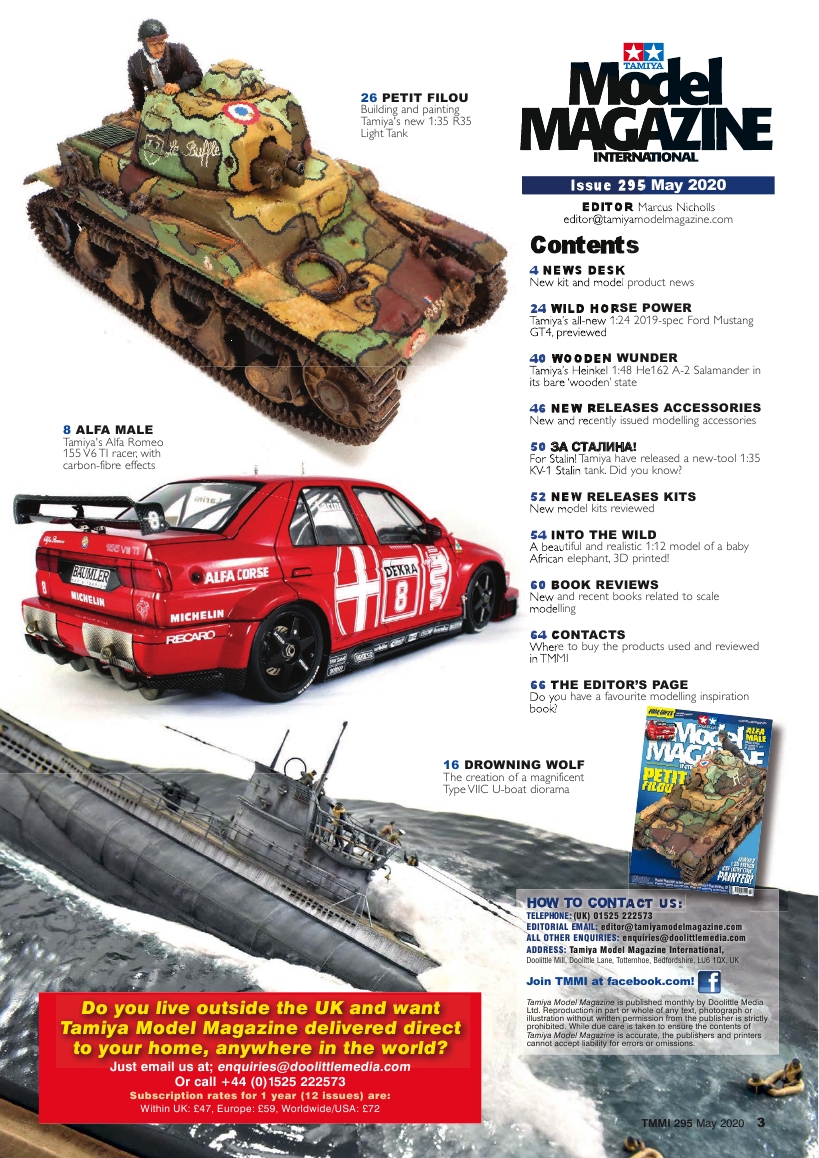 Tamiya Model Magazine 295 (2020-05)